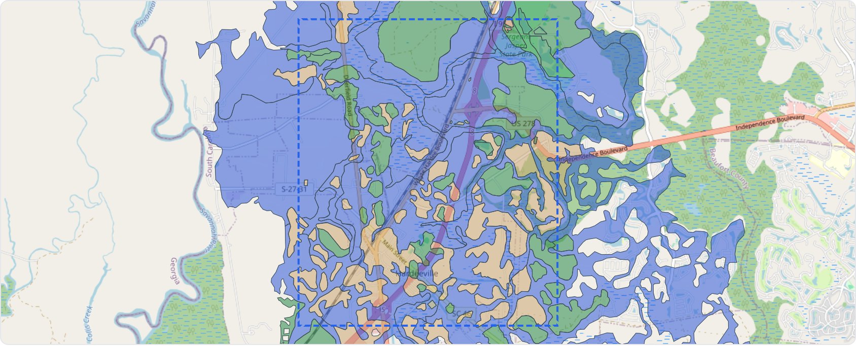 NRCS SSURGO soils screen